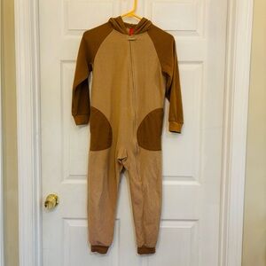 Cozy Reindeer Kids One Piece Pajamas